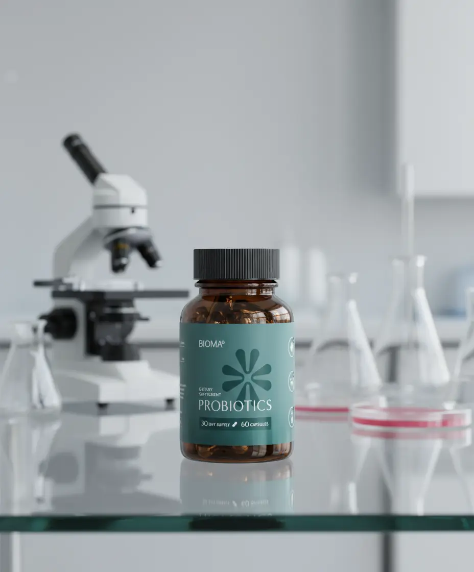 Bioma Probiotics Patented formula for gut health